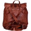 image:imageKomalC Leather Backpack Rucksack Travel Laptop Camping Bag for Men Women TanTan